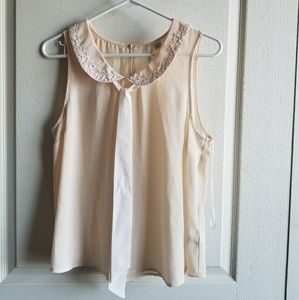 Blush pink tank top